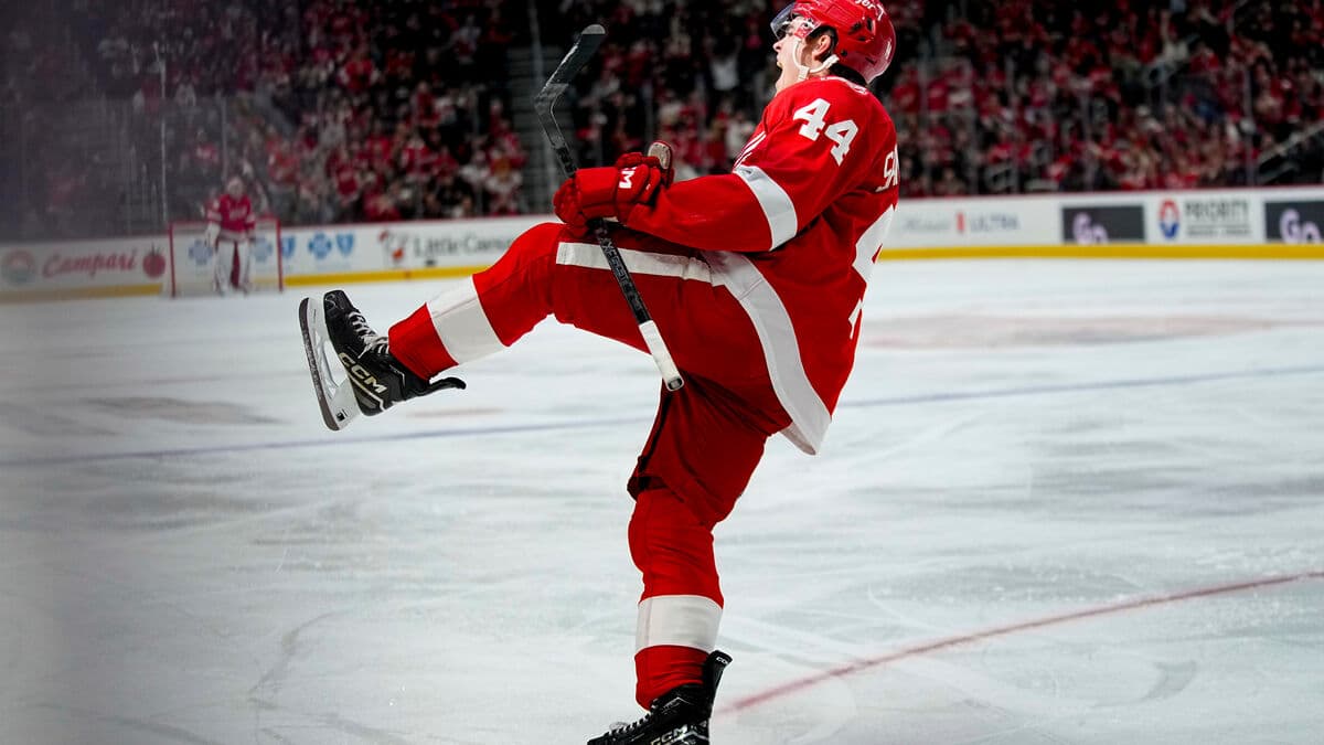 Two Swedes score as Detroit beats Vancouver 5-1