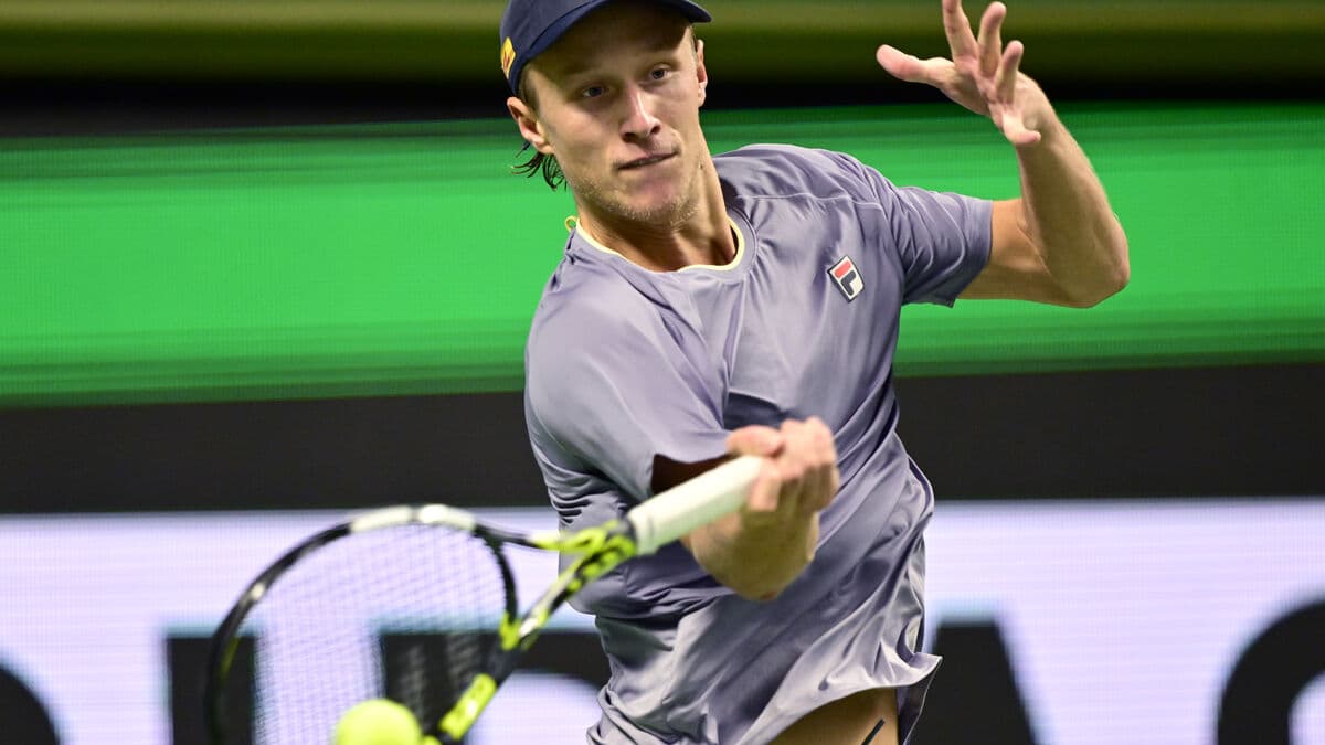 Leo Borg Falls to Denis Shapovalov in Nordic Open Tennis Match