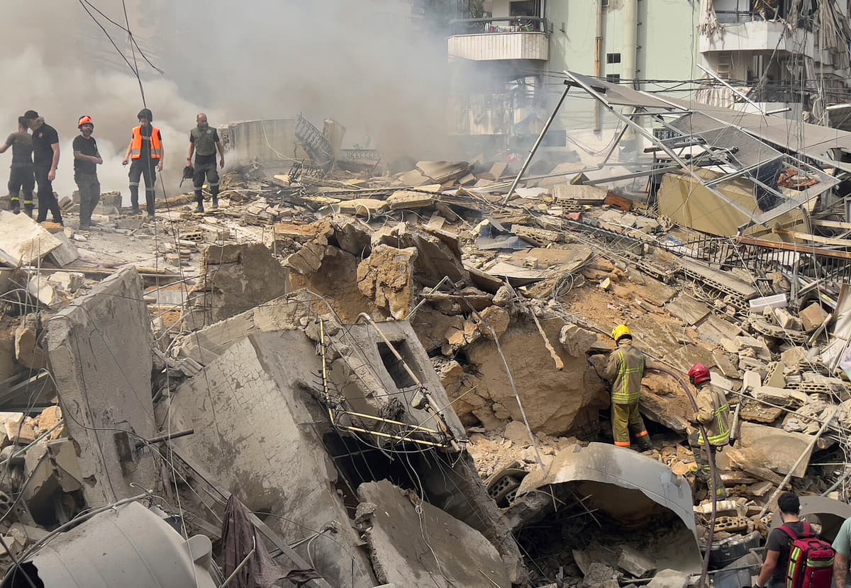 Israeli Strikes in Lebanon Kill Two, Target Hezbollah Sites