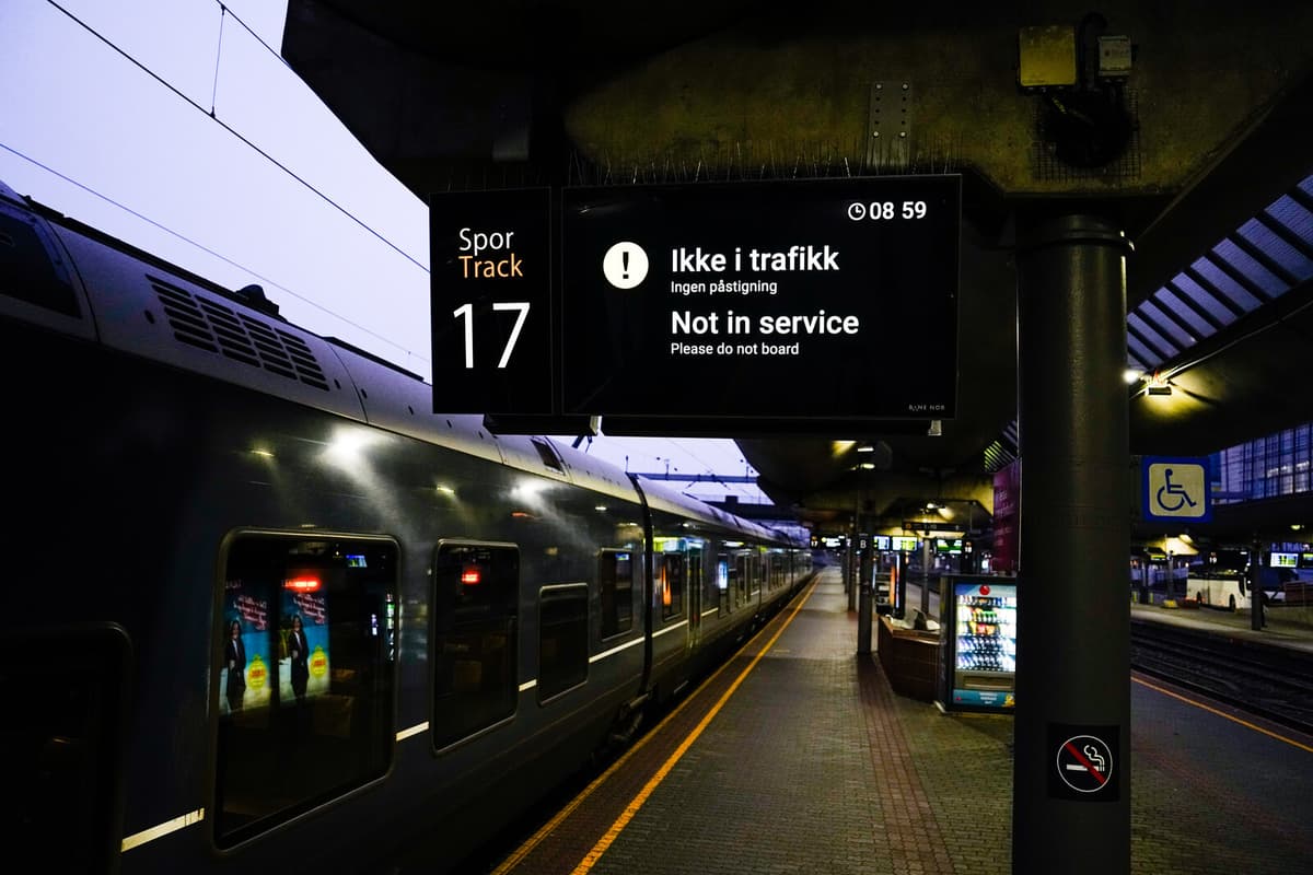 Traffic on Norwegian tracks again