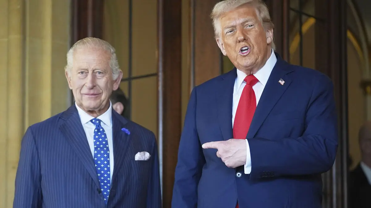 King Charles visits Trump in the US for state visit