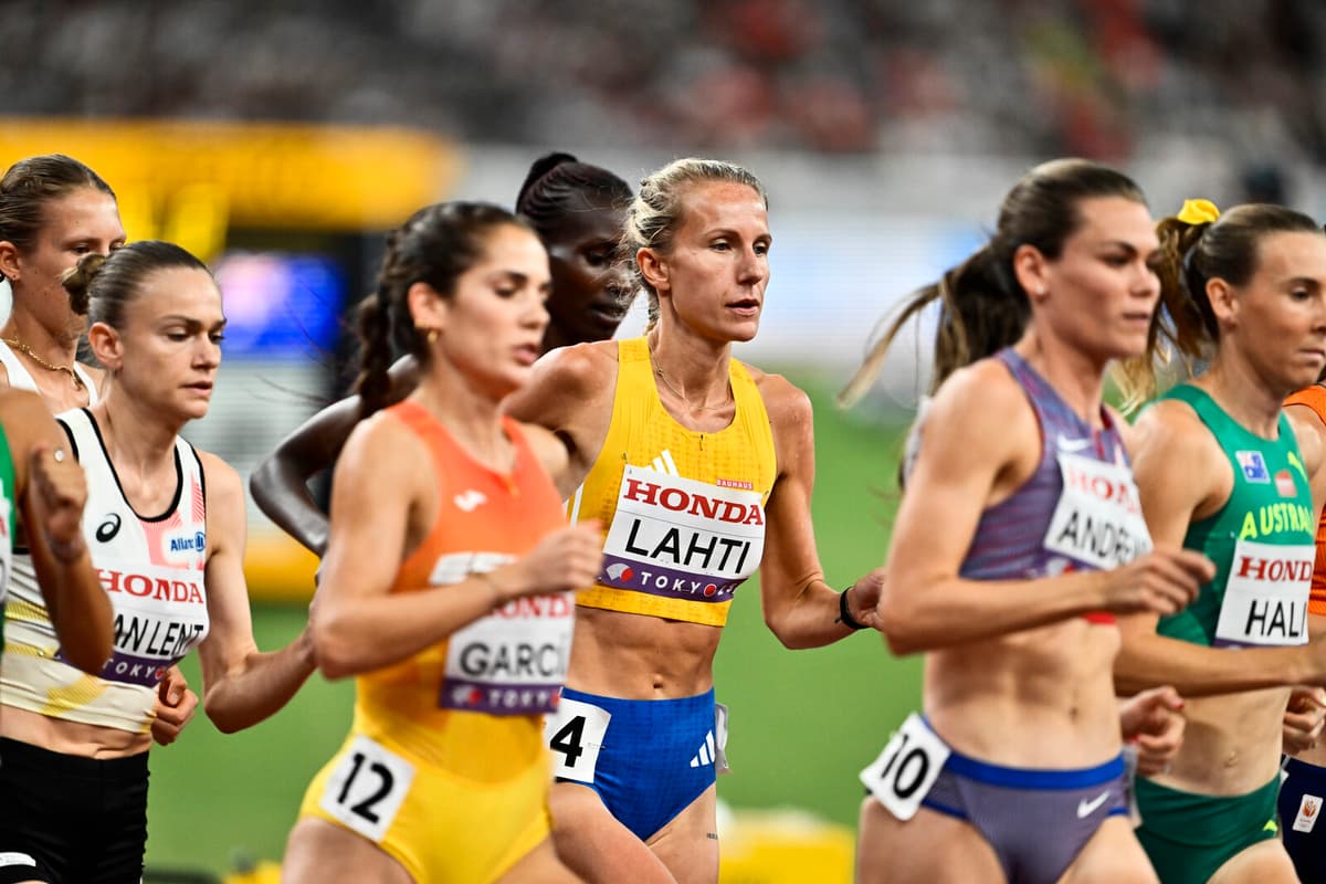 Sarah Lahti Falls Short in 5,000m Final at Tokyo World Championship