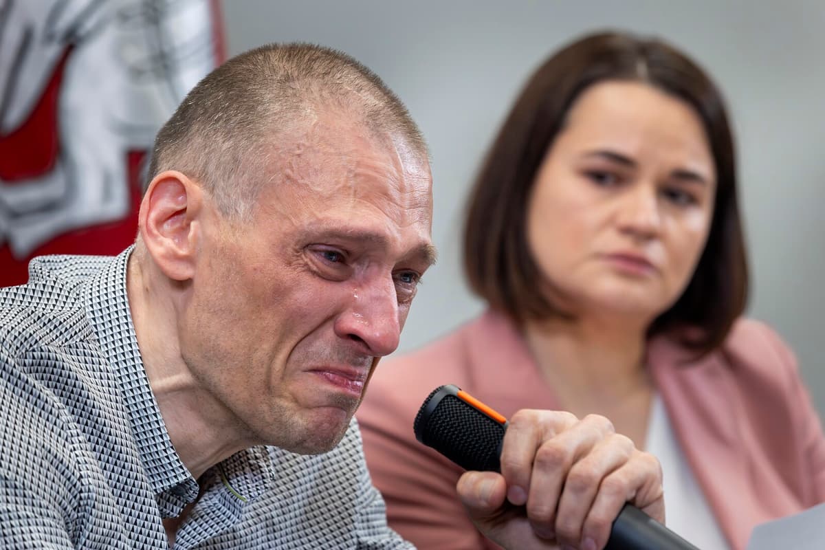 Sergej Tichanovskij Reflects on Freedom After Belarusian Prison Release