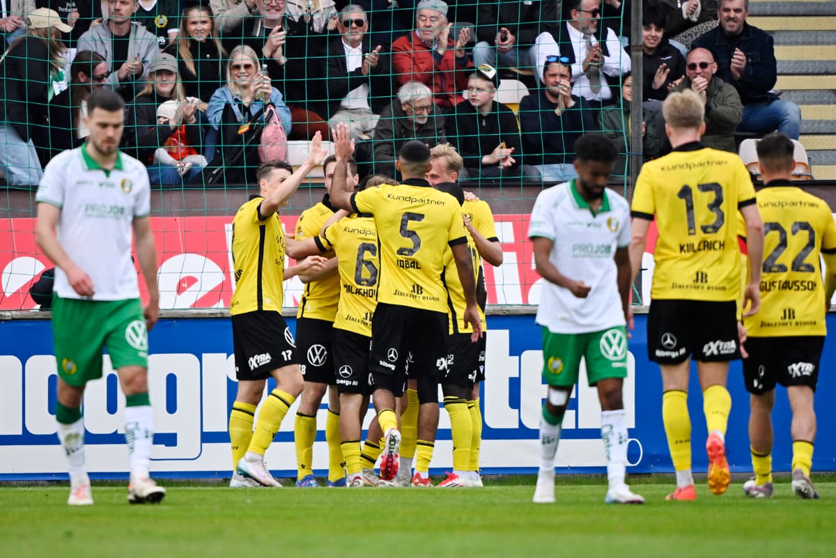 Mjällby Defeats Hammarby 3-1, Ending Winning Streak