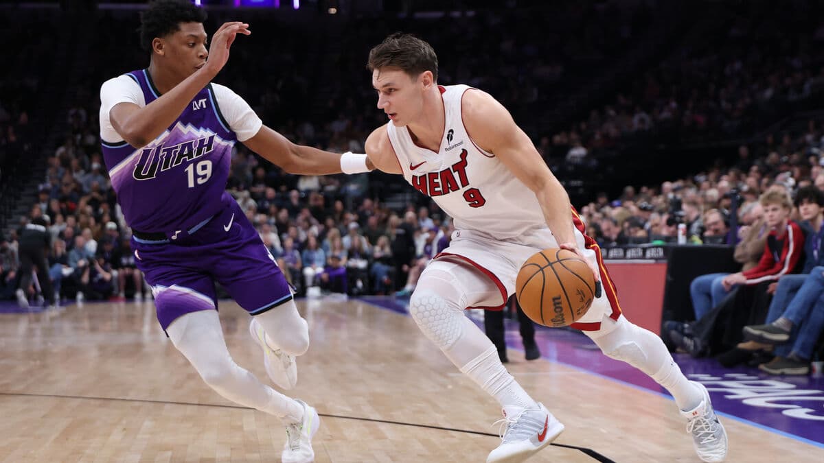 Pelle Larsson scores 20 as Miami beats Utah 147-116
