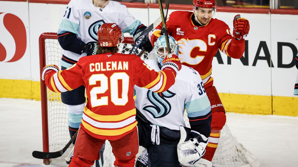 Swedish success as Calgary faced Seattle