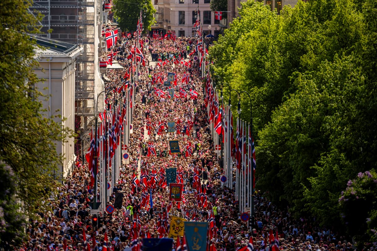 Oslo Bars Open at 8 am for Norway's National Day Celebrations