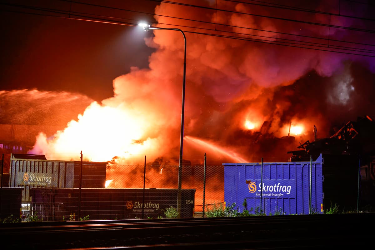 Gothenburg Recycling Station Fire Contained; Water Intake Halted