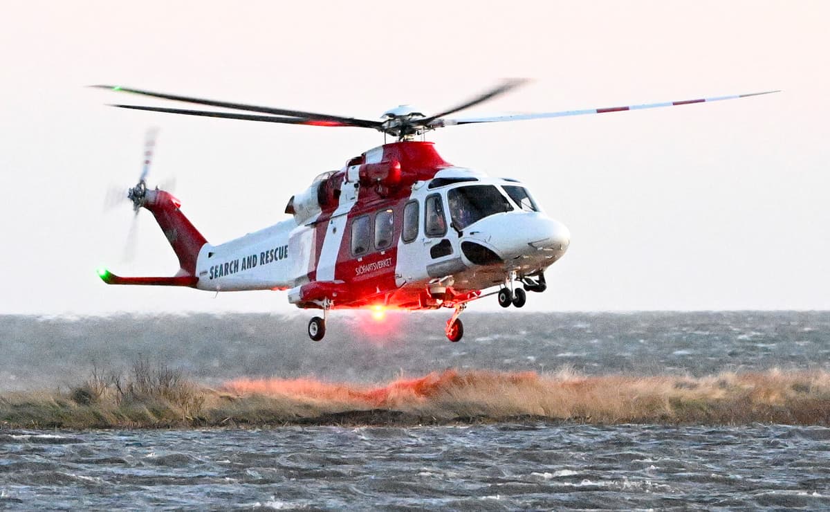 Sweden Allocates 71 Million Kronor to Support Helicopter Rescue Services