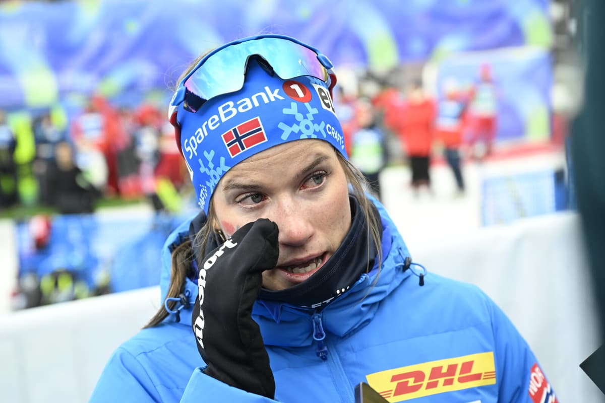 The Norwegian in tears after the defeat: "Jonna is better than me"