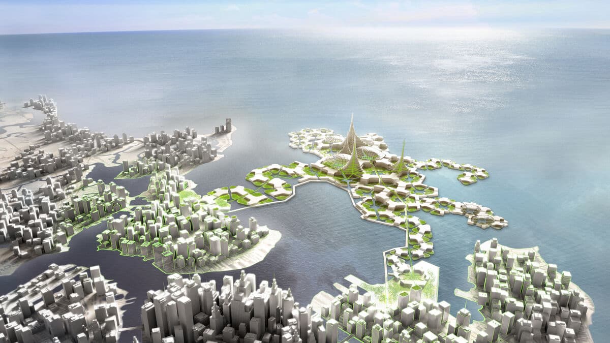 The floating house of the future is already being built