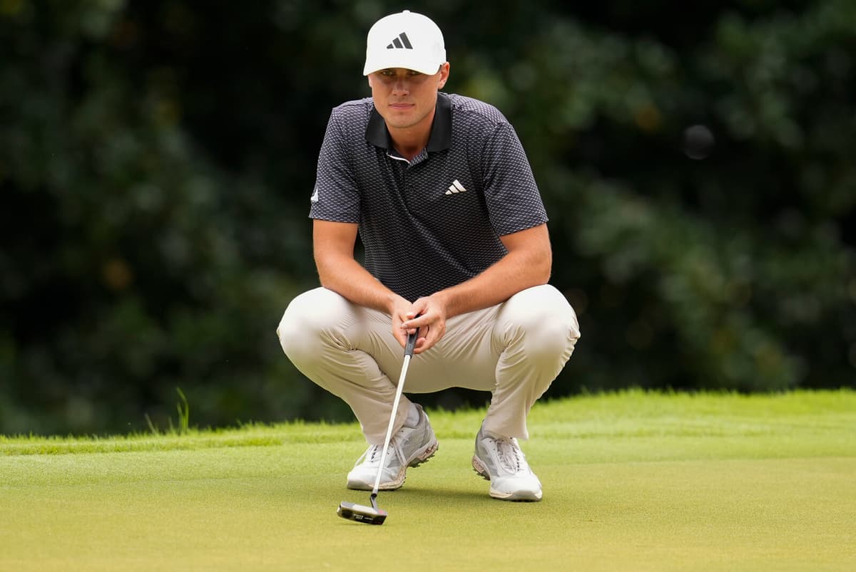 Ludvig Åberg Shares Lead at Stormy Wentworth PGA Championship