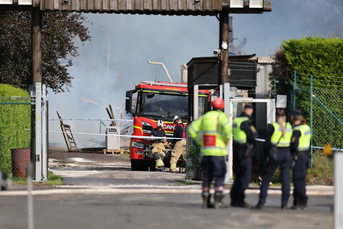 Thermos Bomb Discovered After Fire at Hells Angels Club Near Gothenburg