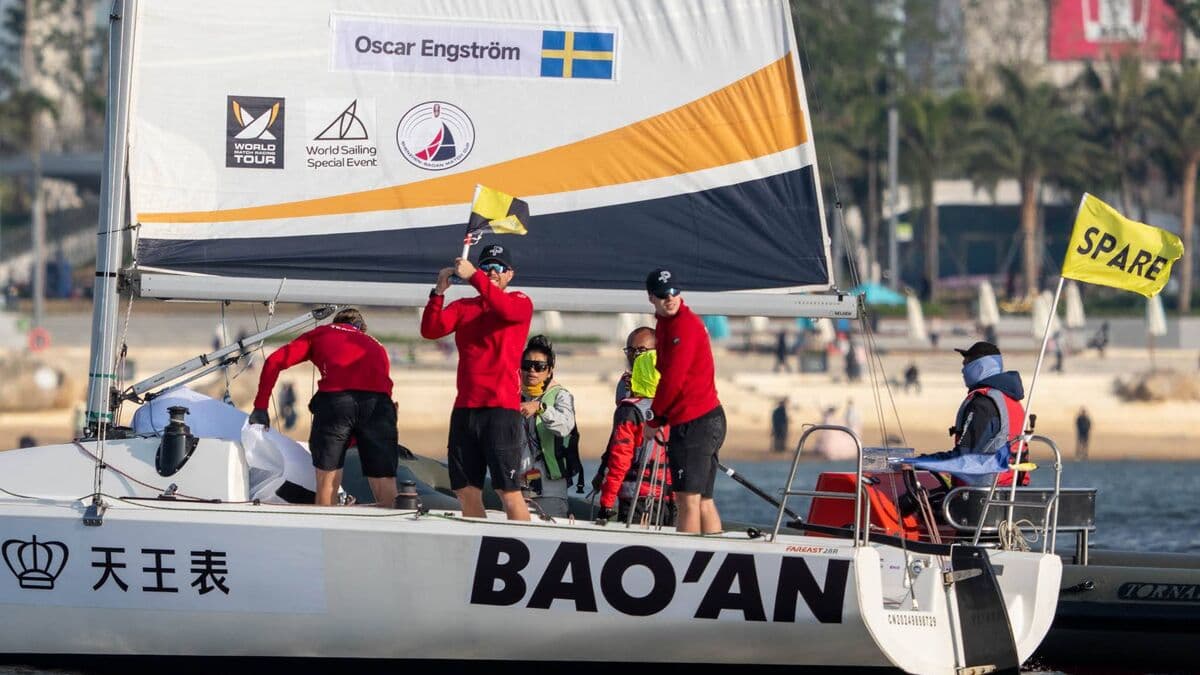 Swedish sailors take World Championship silver in match racing