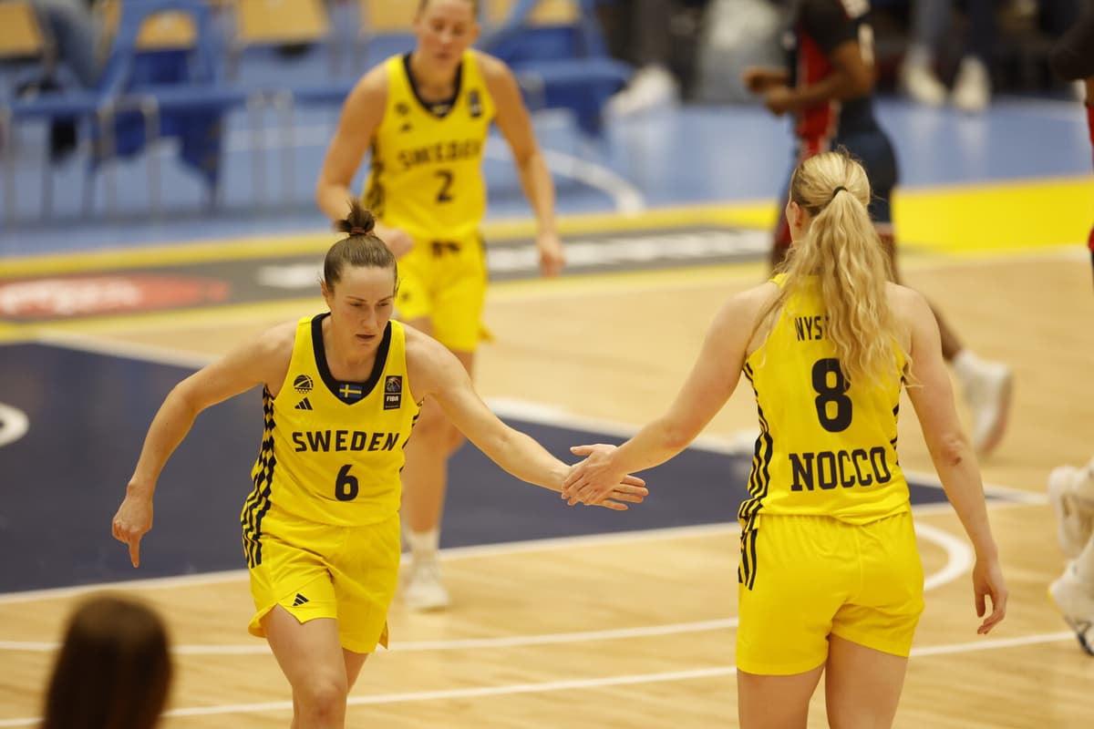 Sweden Announces Squad for European Basketball Championship