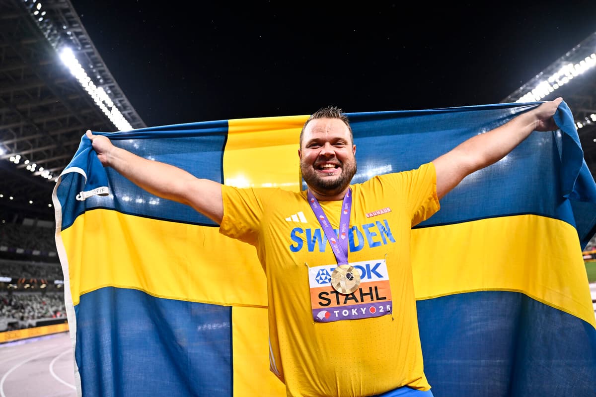 Daniel Ståhl Wins Third World Championship Gold in Tokyo