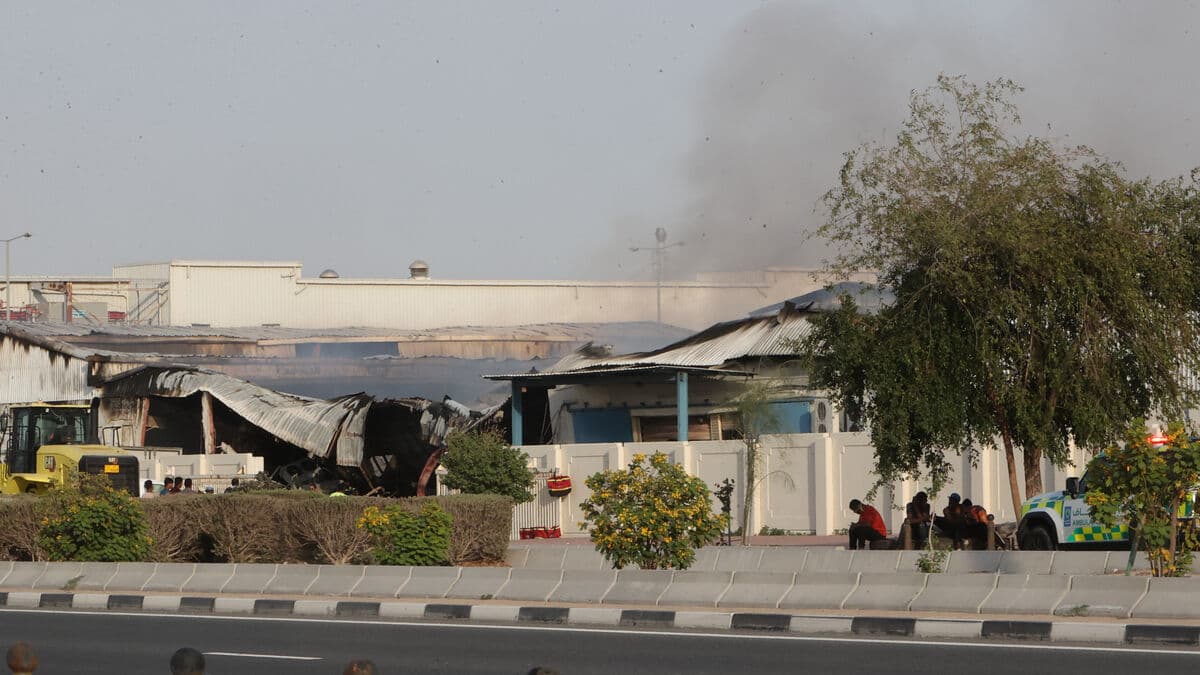 Drone attacks and fires near Iran hit UAE, Oman and Qatar