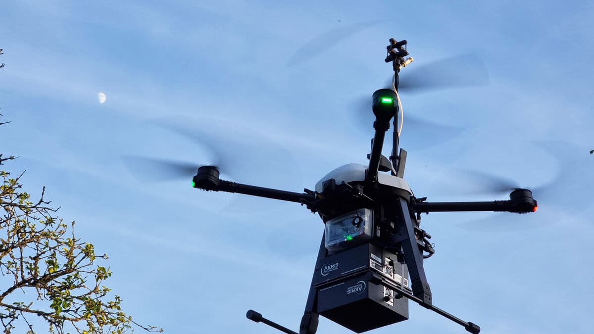 Drones reveal high emissions from wastewater treatment plants