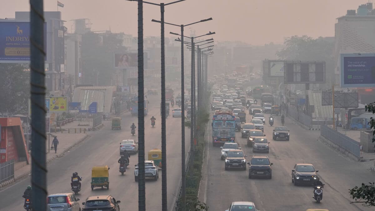 Smog in Delhi makes children sick: "Panic"