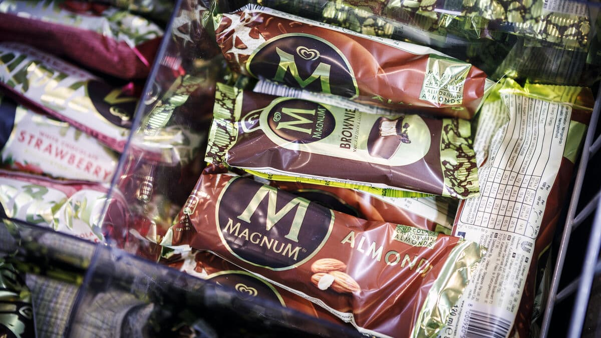 The ice cream giant retreats in its stock market debut