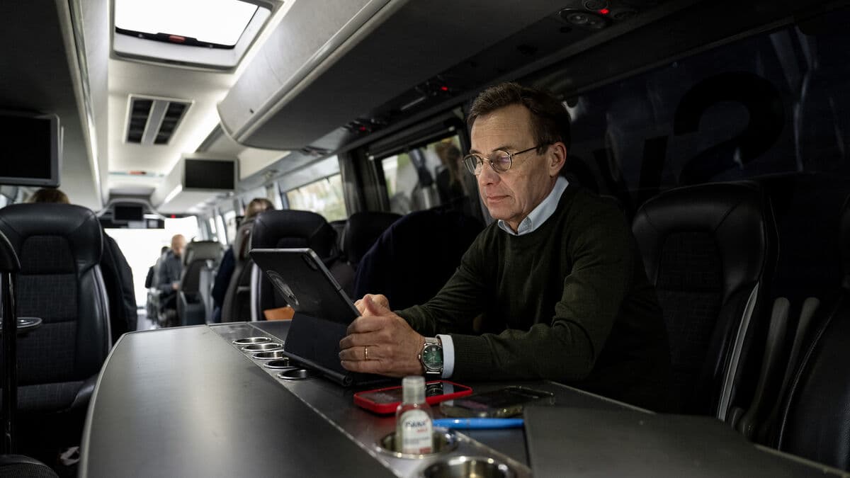 Kristersson Unfazed by Bleak Opinion Polls Ahead of Election Tour