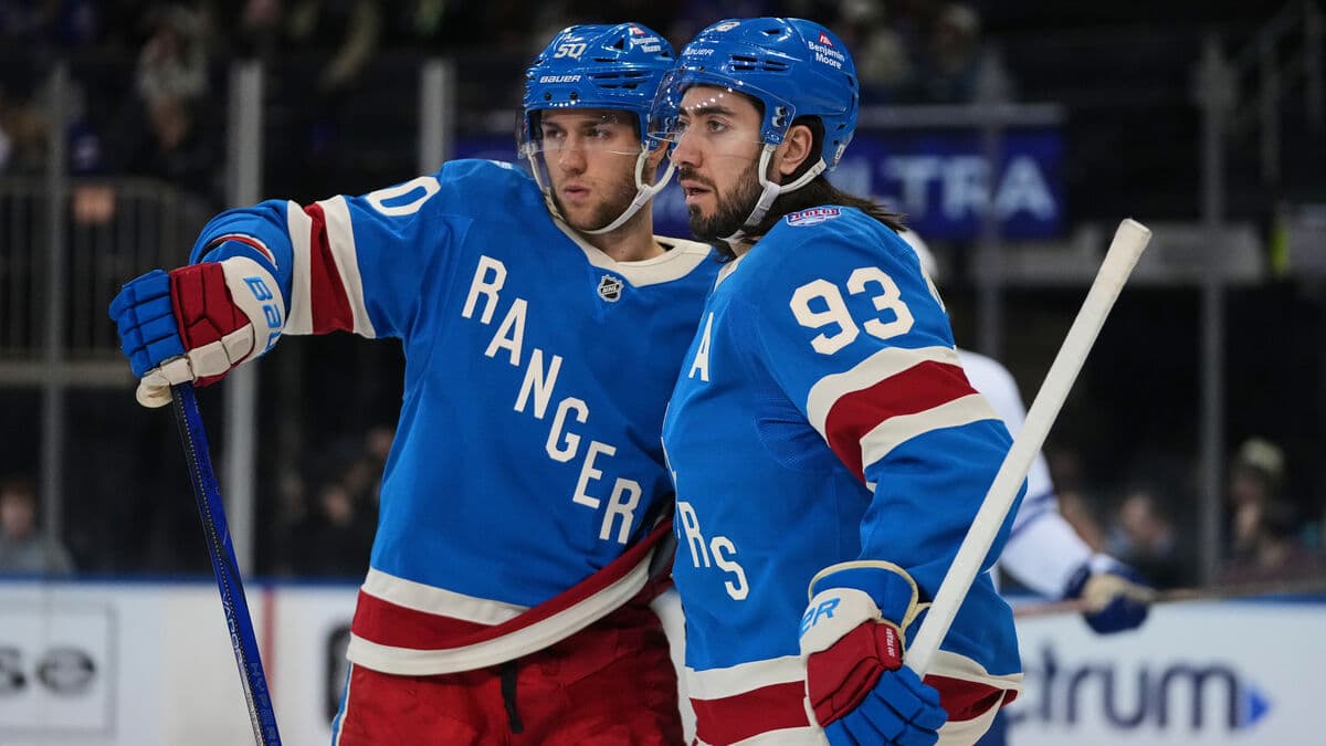 Zibanejad led Rangers to 6-2 victory over Toronto