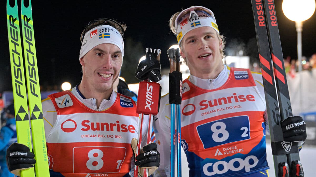 Despite the fall – on the podium again this year