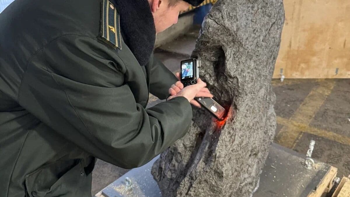 Attempt to smuggle 4.5 billion-year-old meteorite into UK stopped by Russian customs