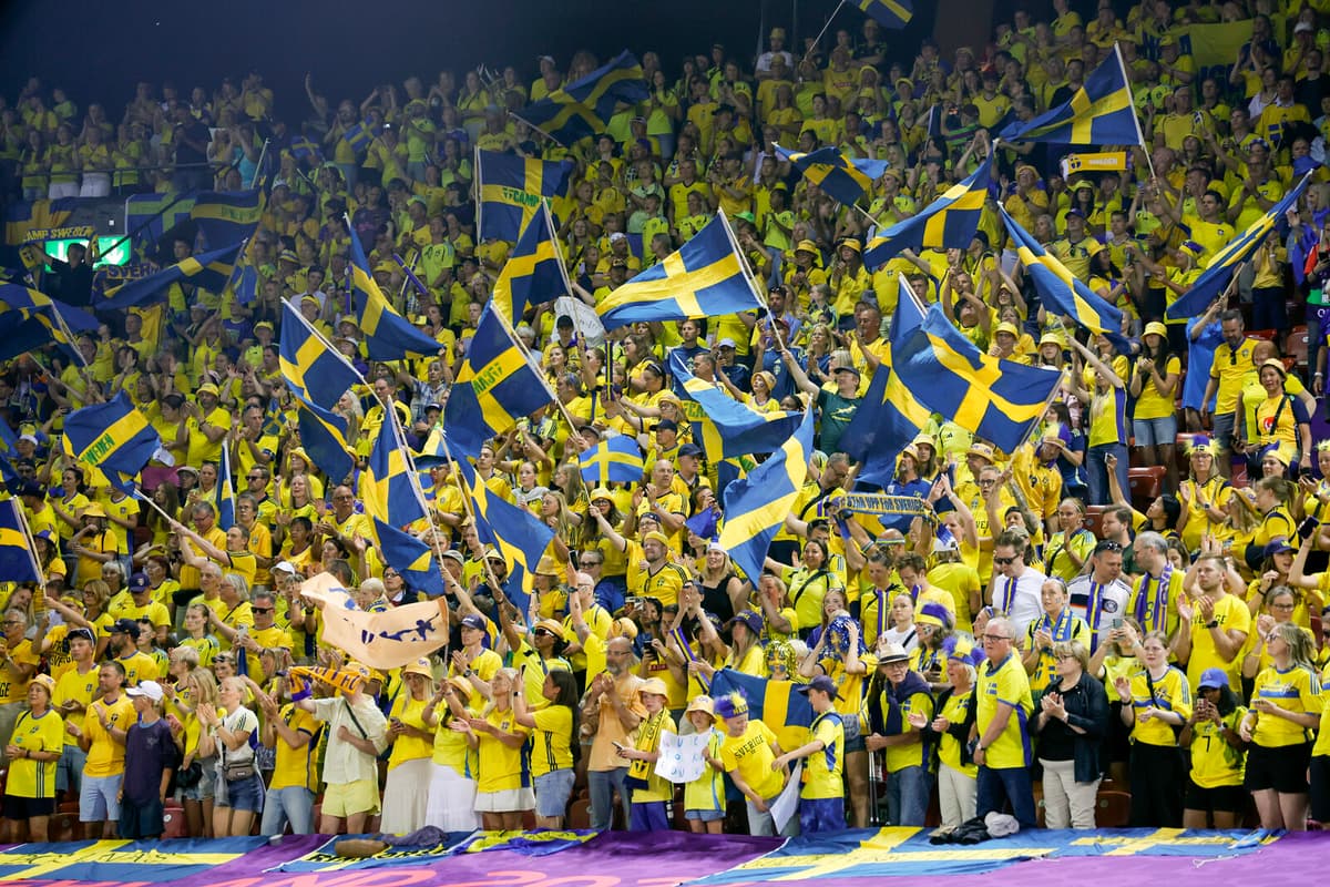 Swedish Fans' Quarterfinal Tickets Sold Out for European Championship