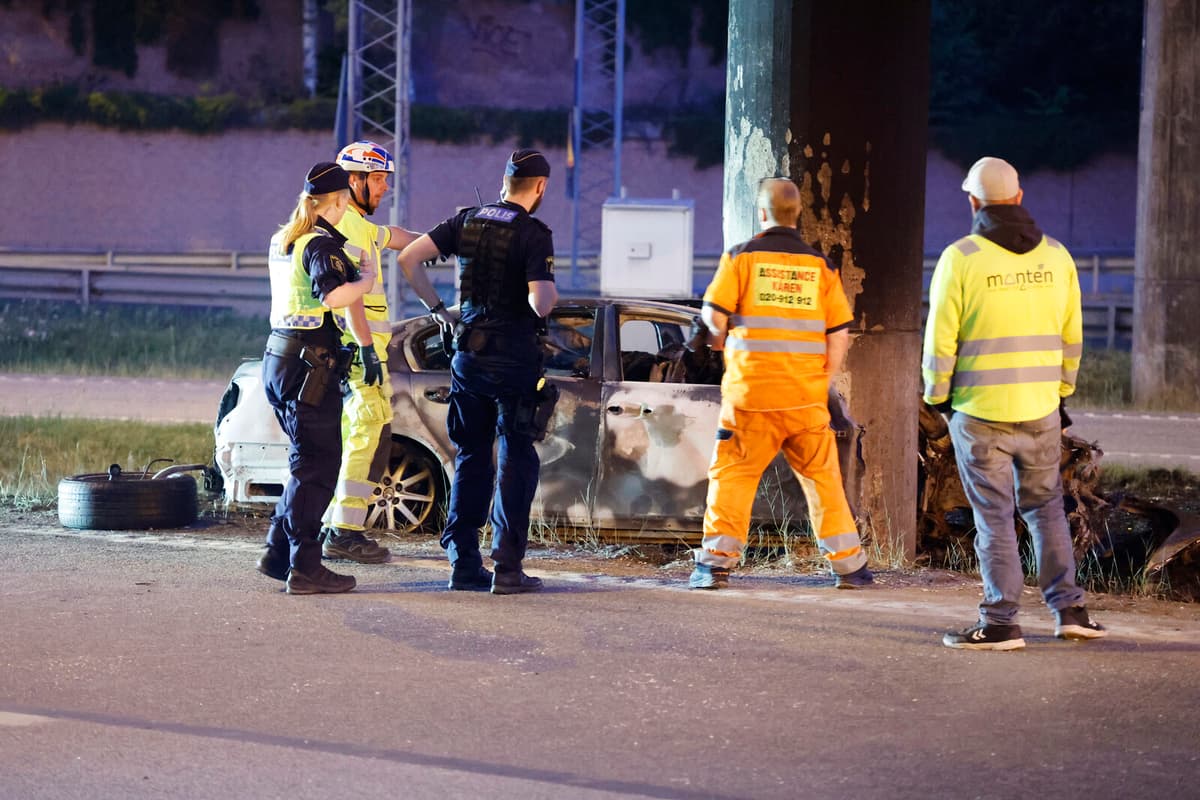 Man in His 60s Dies in Solna Car Accident North of Stockholm