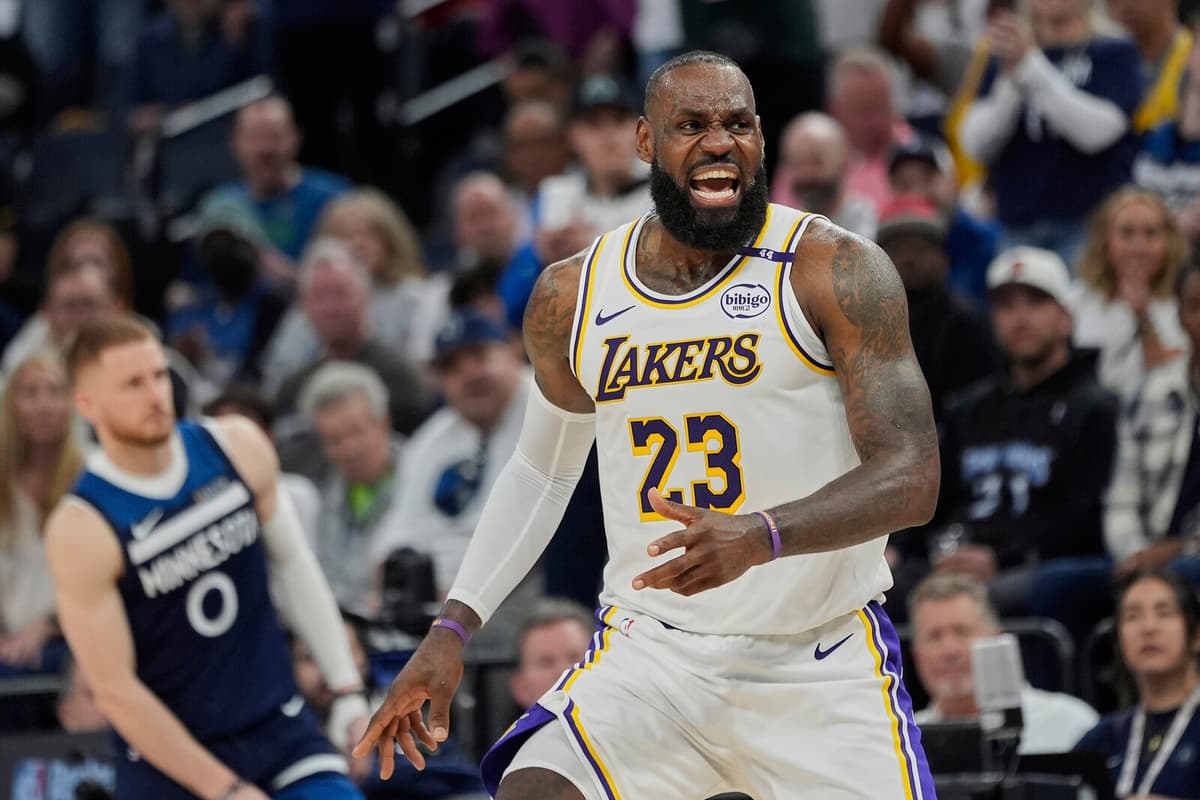James and Doncic Face Potential Lakers Playoff Exit After Timberwolves Loss