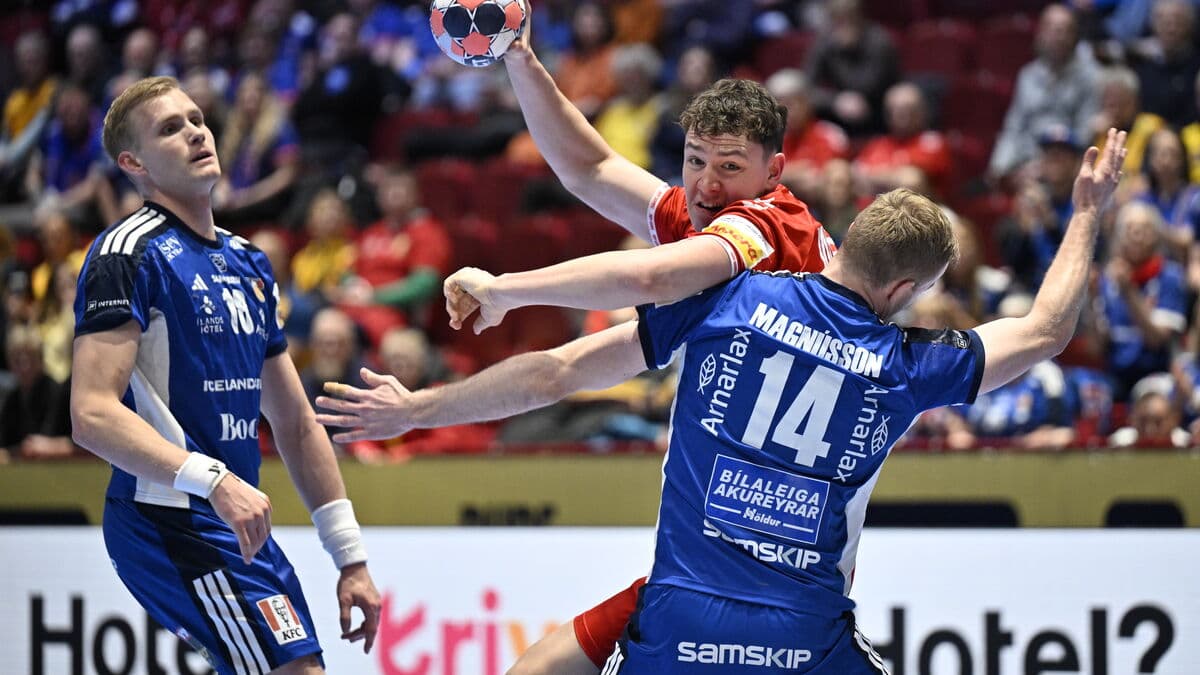 European Handball Championship scare: Iceland dropped points against Switzerland