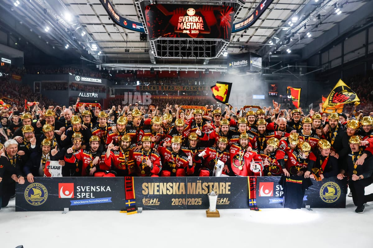 Luleå Celebrates Ice Hockey Gold with World's Best Fans