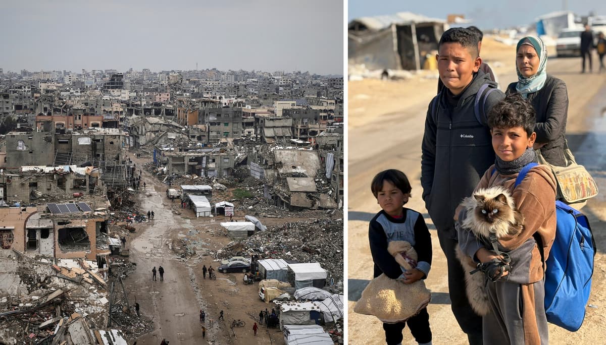 Gaza Mother Burns Furniture to Cook Amid War Hardships