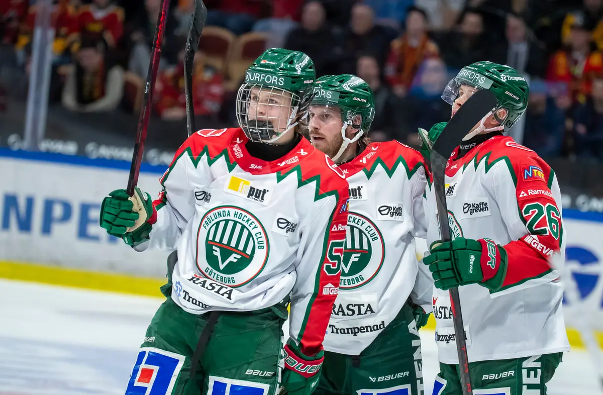 Teenager Ivar Stenberg Ties Record as Frölunda Levels Semifinal Series