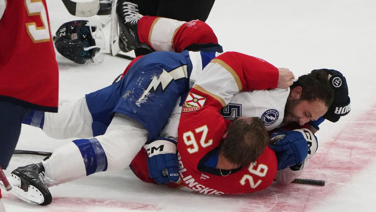 NHL Rivals Florida and Tampa Bay Clash in Penalty-Filled Game