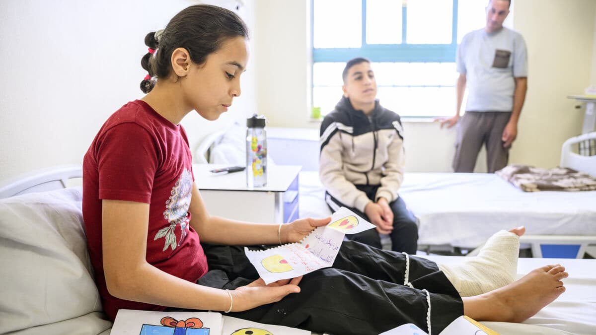 Lana's Journey: From Gaza Tragedy to Rehabilitation Dreams