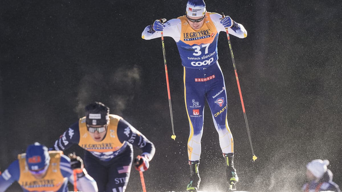 The Swedish cross-country team impressed - Klæbo won again