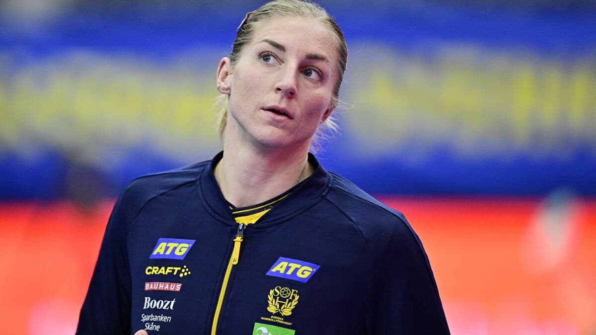 The nightmare: Swedish star Linn Blohm has torn her cruciate ligament
