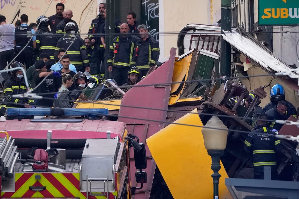 15 Dead in Lisbon Funicular Crash; National Mourning Declared
