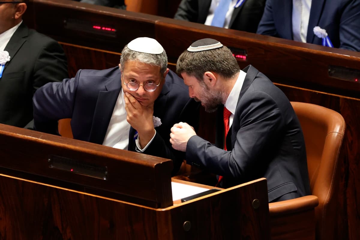 Netherlands Bans Israeli Ministers Smotrich and Ben-Gvir