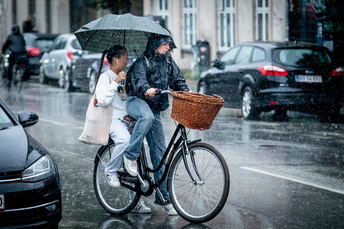Severe Rain Hits Denmark with Dangerous Weather Warnings