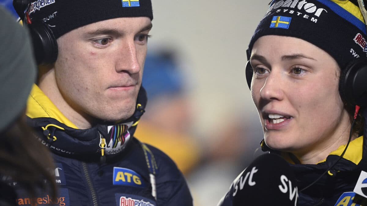 Sweden second in chaotic single mixed relay after windy final shooting