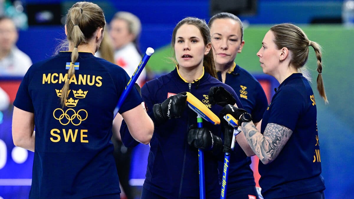 Swedish women's curling team to face Canada in Olympic semifinal in Cortina