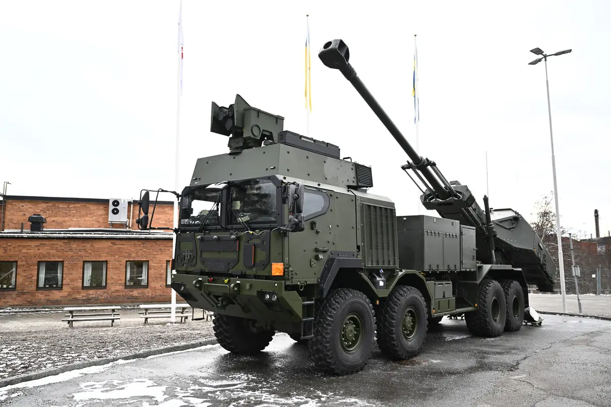 Sweden Donates New Archer Artillery Barrels to Ukraine