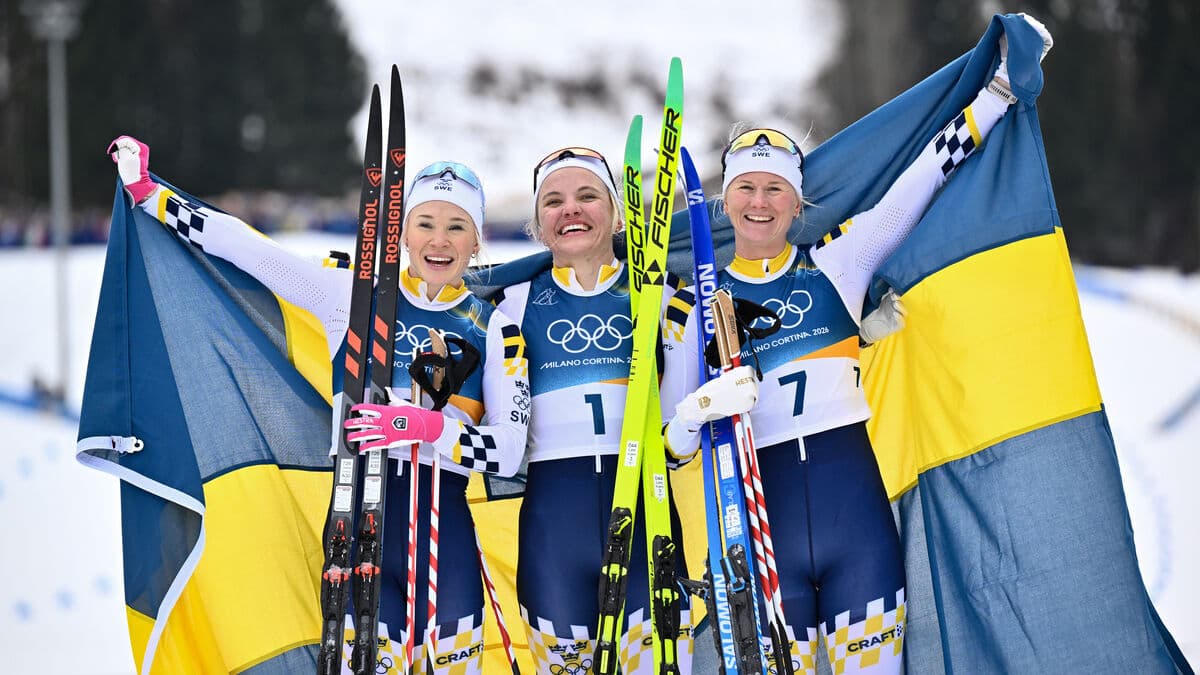 Historic Swedish triple - Linn Svahn's first gold