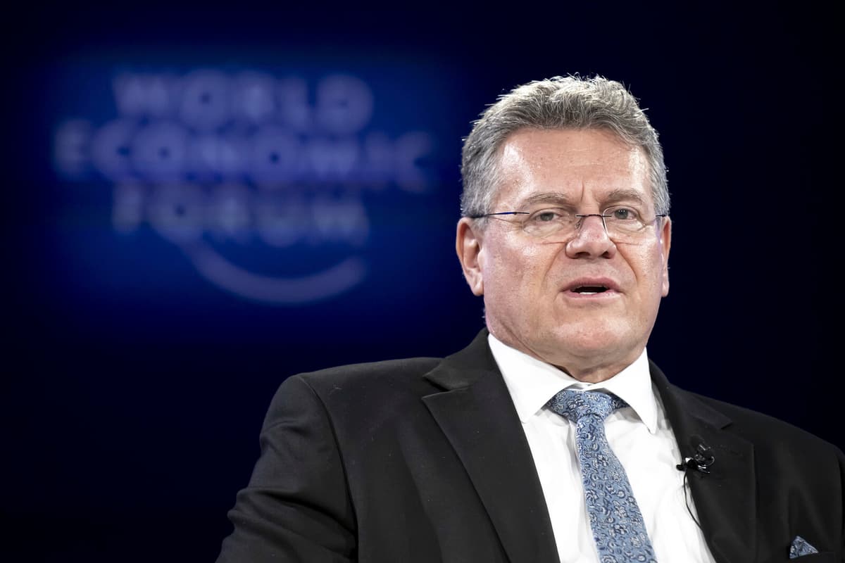 EU Trade Chief Sefcovic to Discuss US Tariffs on Friday