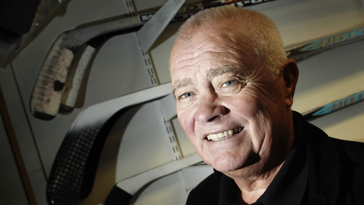 Hockey expert Lars-Gunnar Jansson is dead