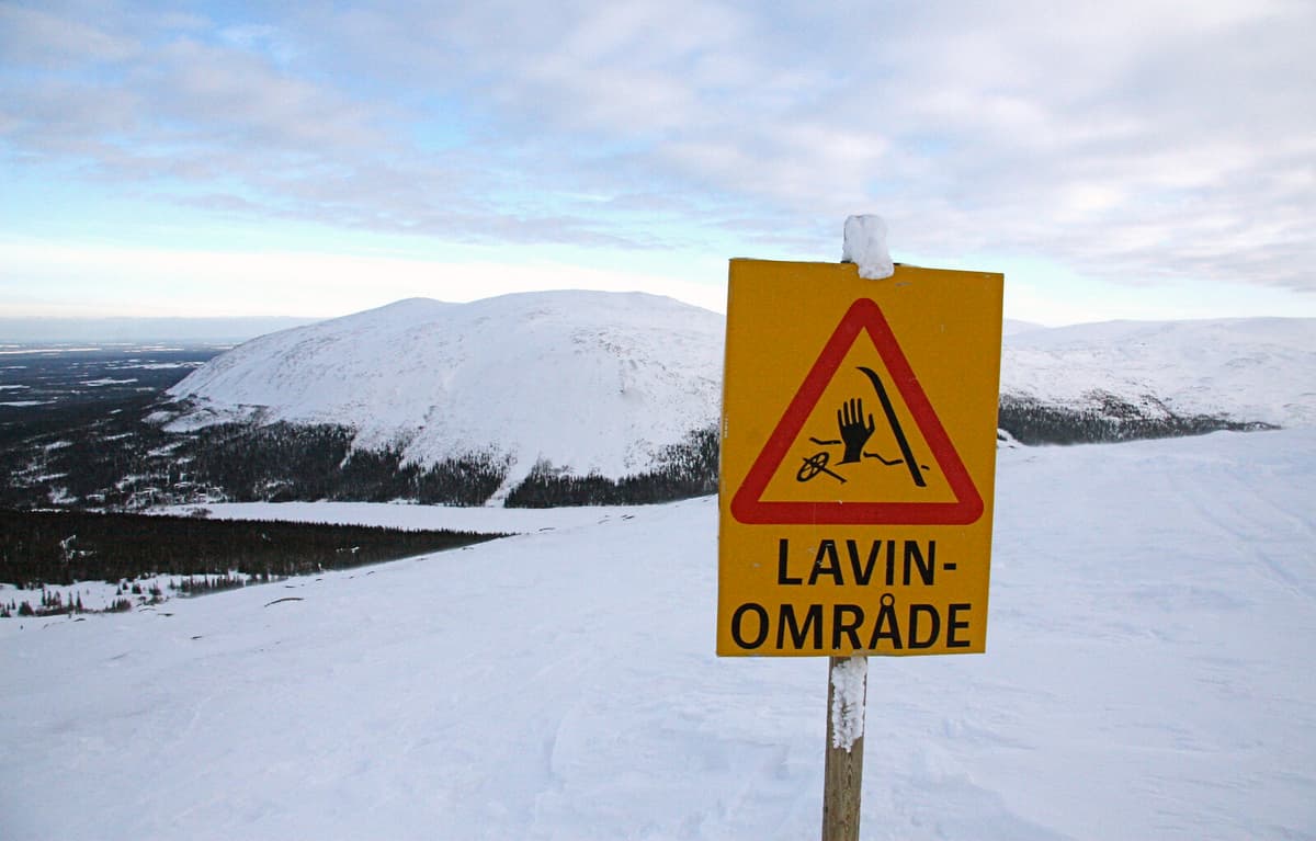 Hazardous Avalanche Conditions in Kebnekaise and Abisko-Riksgränsen