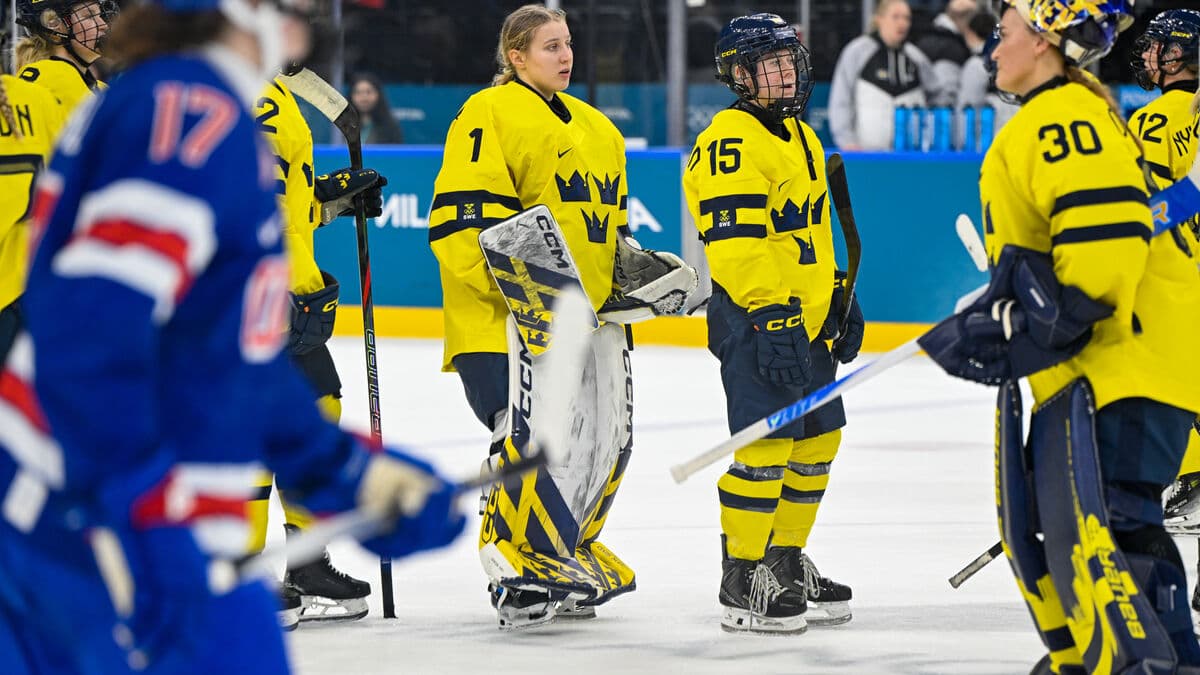 Successful goalkeeper Ebba Svensson Träff in tears after semi-final loss to USA, sad of course